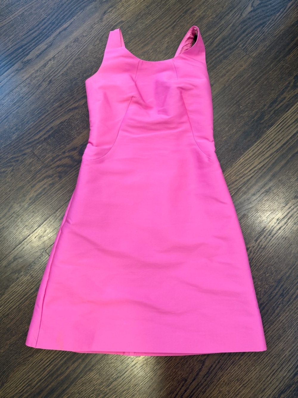 Banana Republic Bright Pink Sleeveless A-Line Dress
